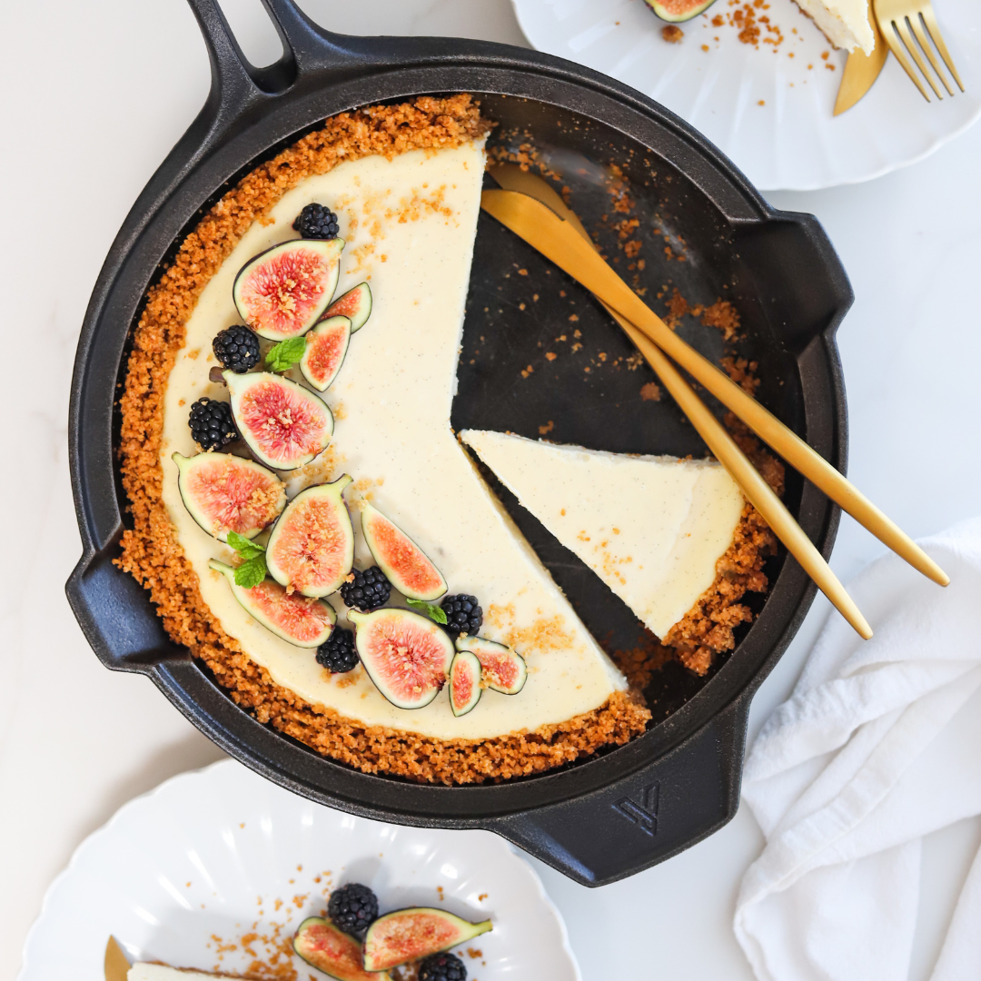 Cheesecake with Figs