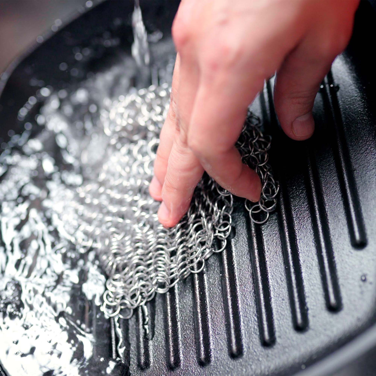 Chainmail Scrubber - Cleaner For Cast Iron