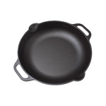 13-Inch Everyday Cast Iron Skillet with Loop Handles