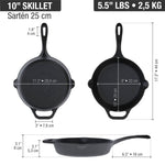 10-Inch Cast Iron Skillet