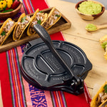 8-Inch Tortilla Press and Pataconera Cast Iron