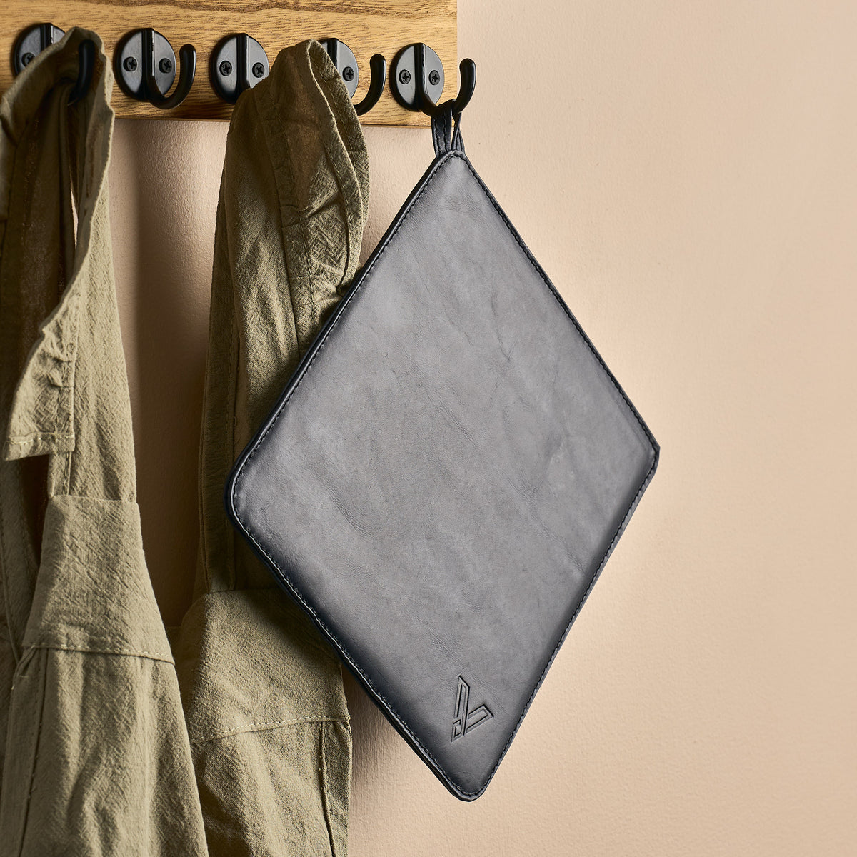 Leather Trivet Signature