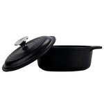 2 QT Cast Iron Dutch Oven with Lid