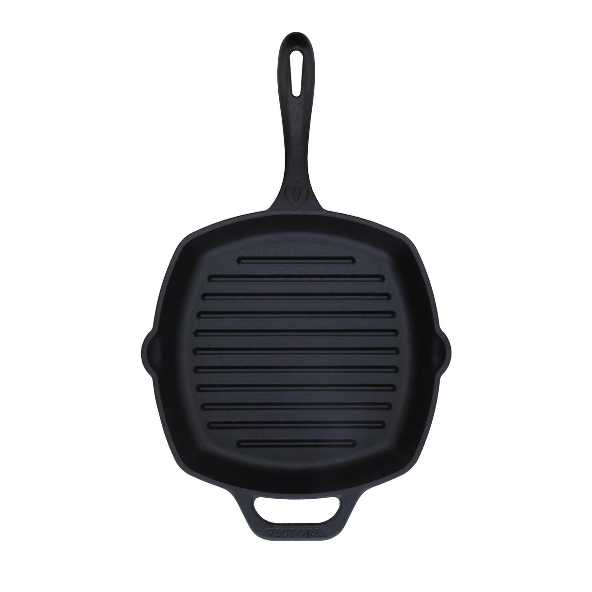 Square Cast Iron Grill Pan 10in x 10in