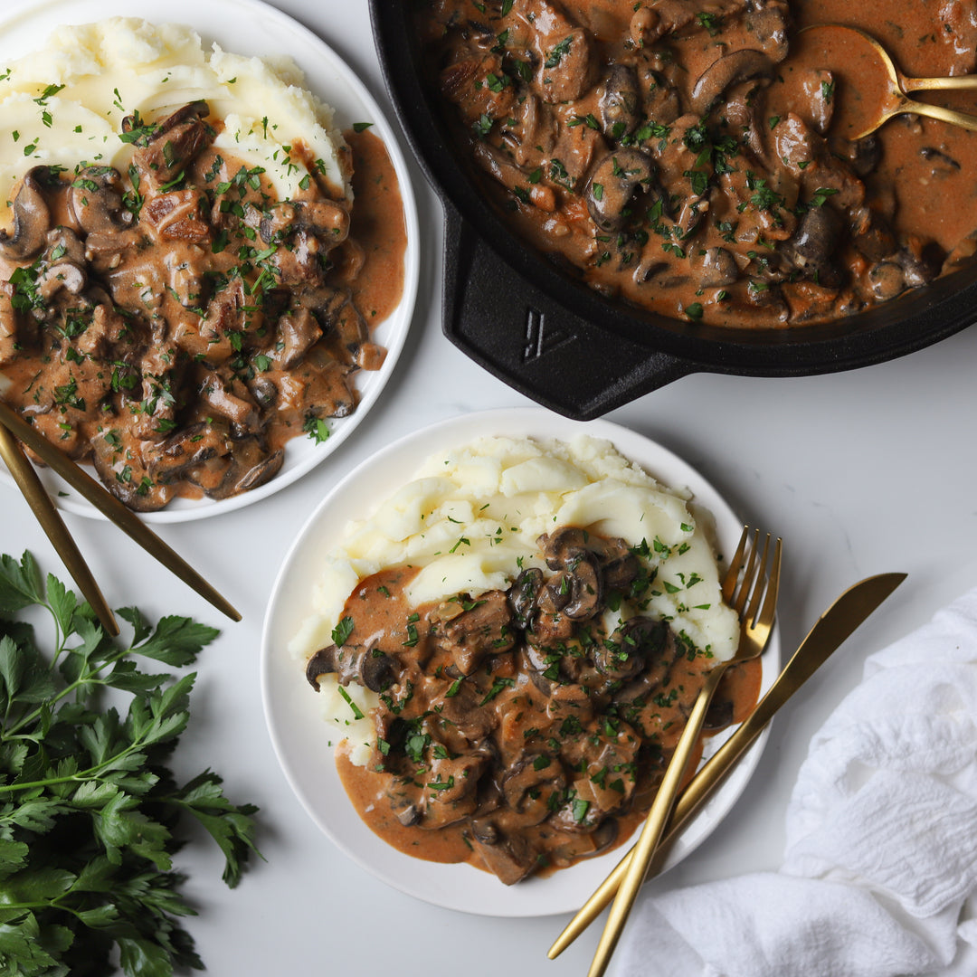 Beef Stroganoff