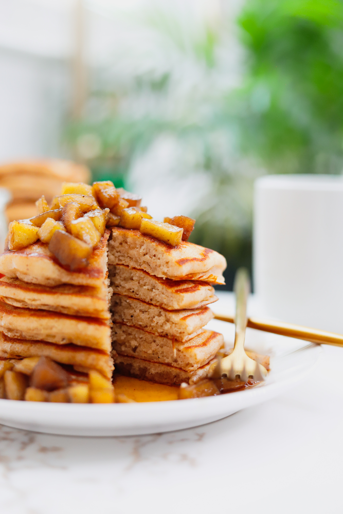 Spiced Apple Pancakes