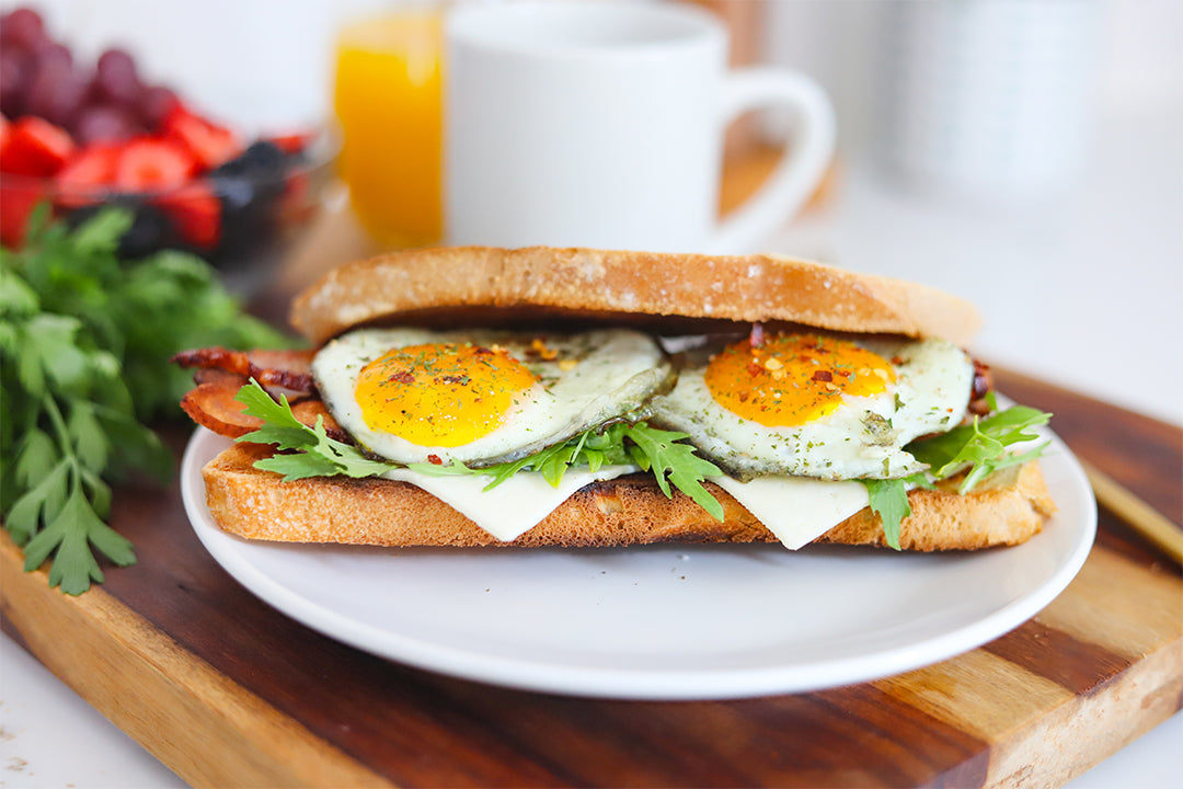 A Classic Breakfast Sandwich