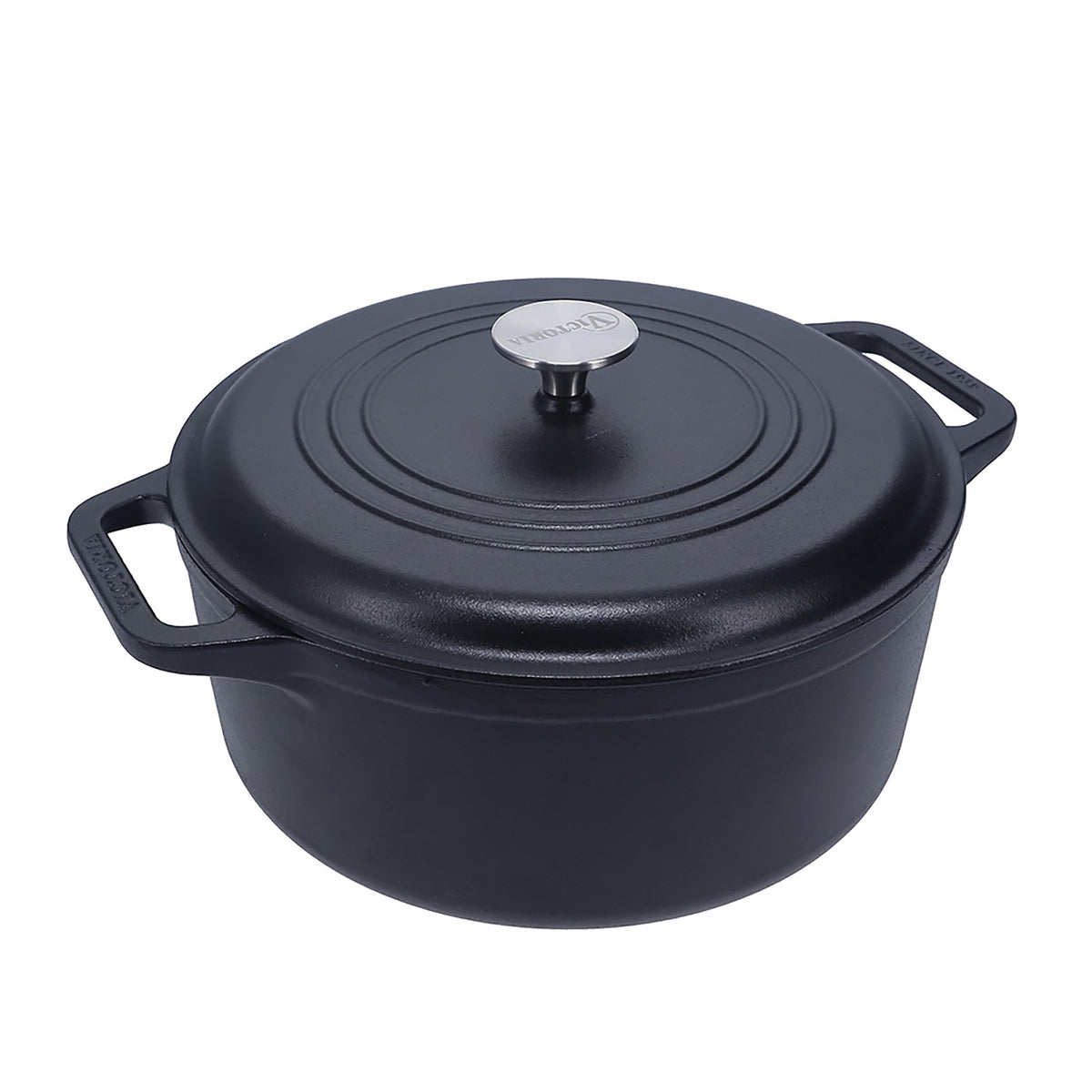 6 QT Cast Iron Dutch Oven with Lid