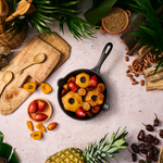 8-Inch Cast Iron Skillet Anaconda Snake