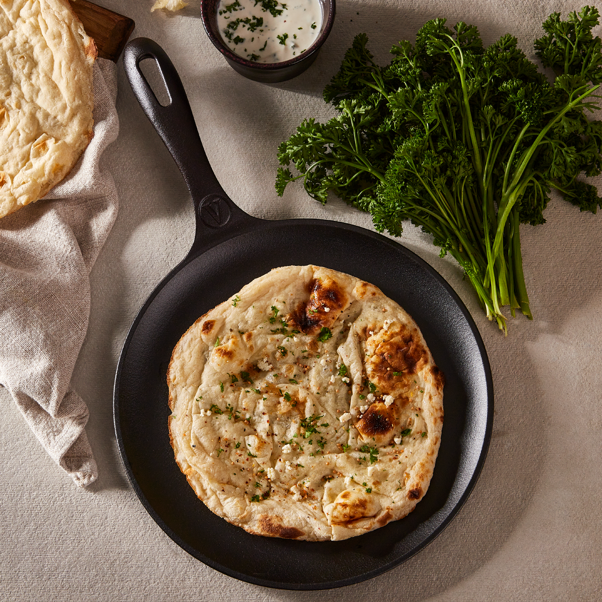 10.5-Inch Cast Iron Comal Griddle and Crepe Pan