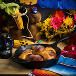 10-Inch Day of Dead Catrina Cast Iron Skillet