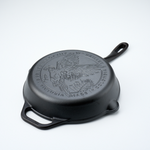 10-Inch Cast Iron Skillet Macaw