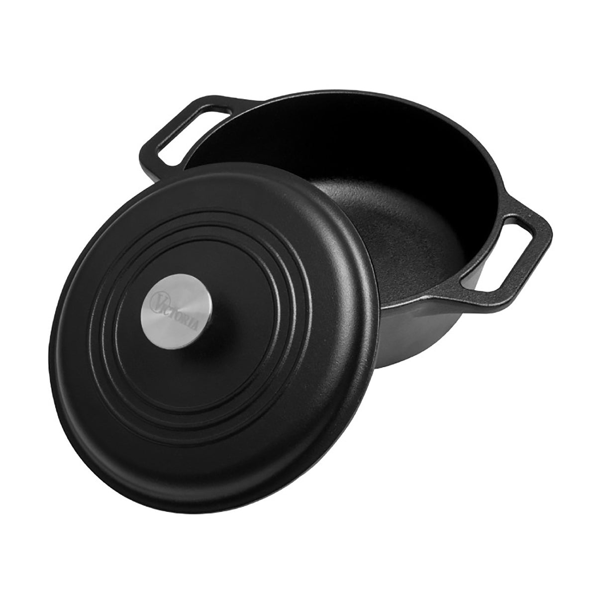 4 QT Cast Iron Dutch Oven with Lid