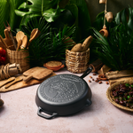 12-Inch Cast Iron Skillet Jaguar