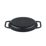 6-Quart Cast Iron Oval Dutch Oven Combo – Bread Baker & Skillet Set