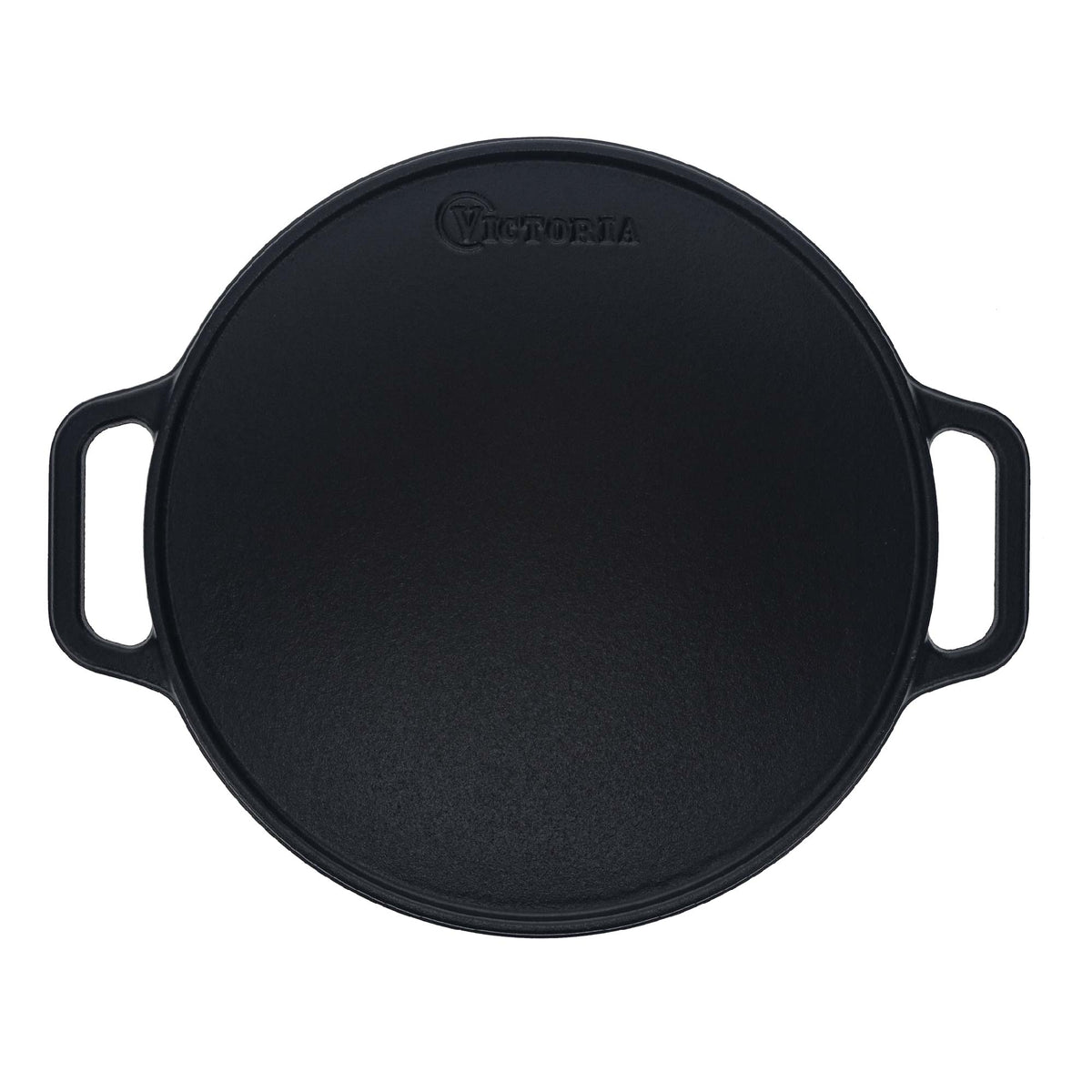 12.5-Inch Round Cast Iron Reversible Grill & Griddle