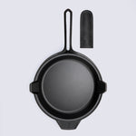 12-Inch Skillet Classic Collection + Leather Handle