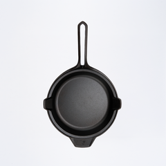 10-Inch Skillet Classic Collection + Leather Handle