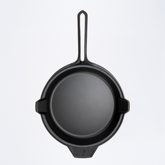 12-Inch Skillet Classic Collection + Leather Handle