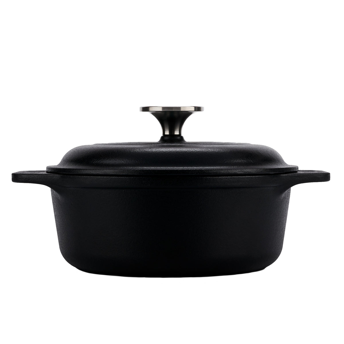 2 QT Cast Iron Dutch Oven with Lid