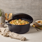 6 QT Cast Iron Dutch Oven with Lid