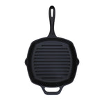 Square Cast Iron Grill Pan 10in x 10in